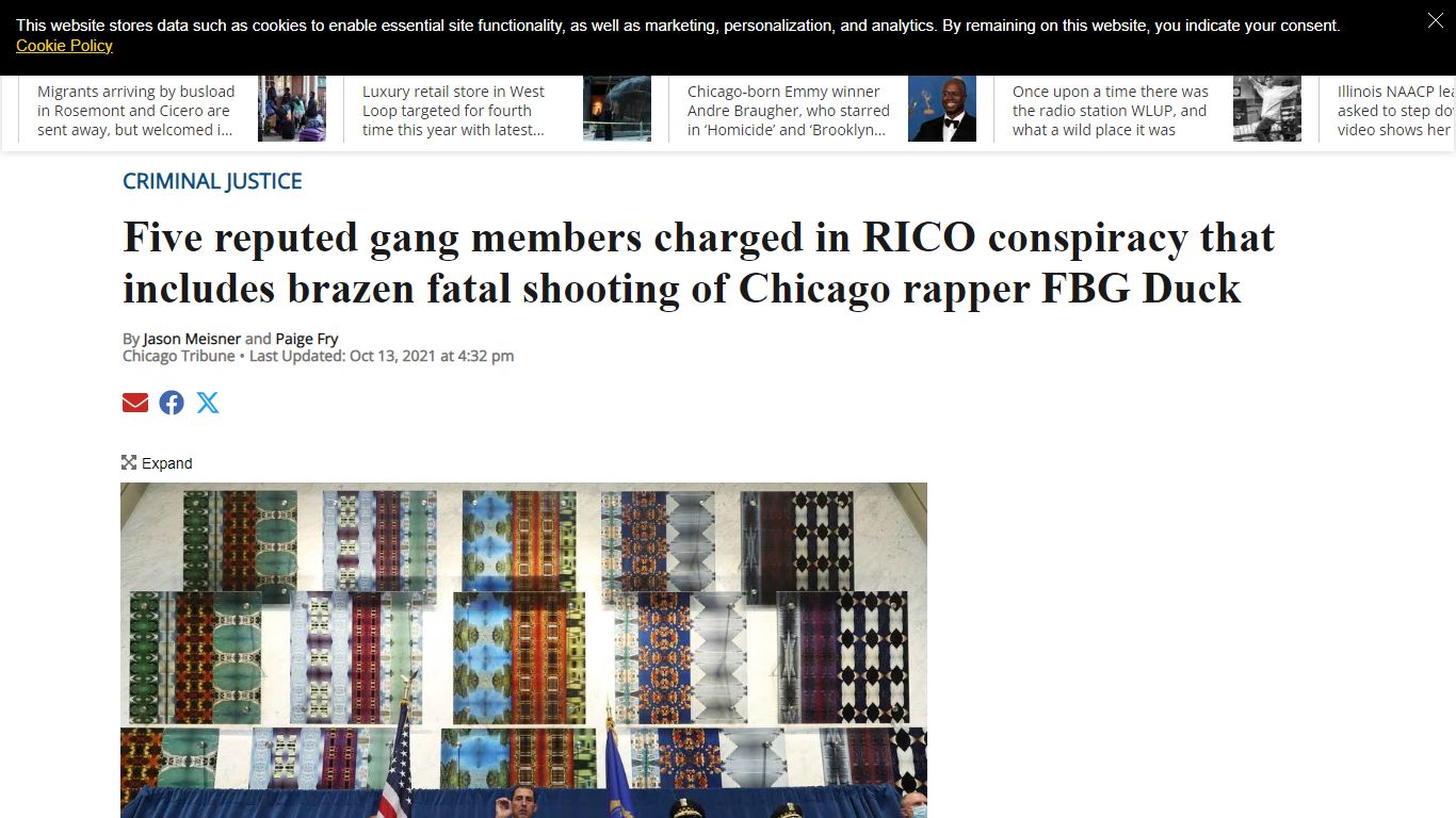 5 charged in RICO conspiracy that includes slaying of Chicago rapper ...