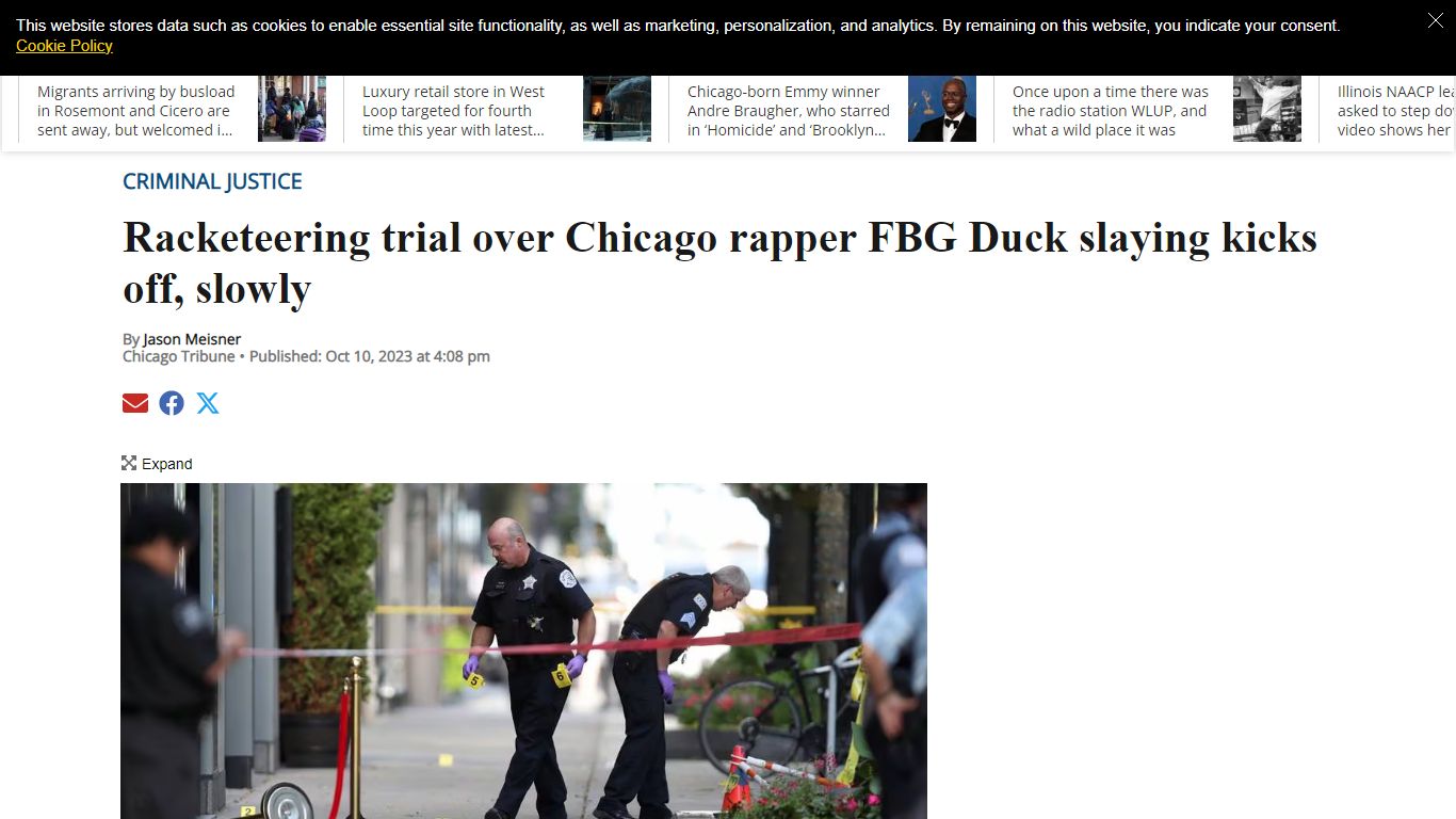 Racketeering trial over Chicago rapper FBG Duck slaying kicks off